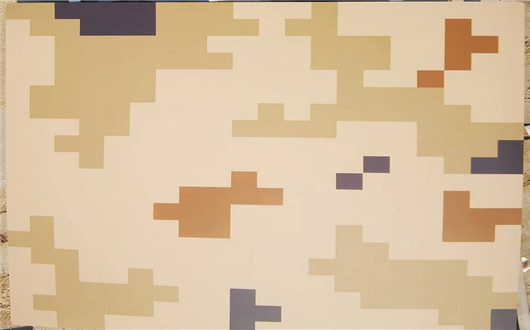 兰州荒漠迷彩漆喷涂